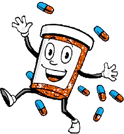 Animated Medicine Bottle