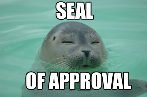 [Imagen: seal-of-approval.jpg]