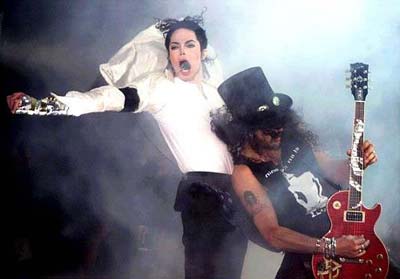 MJ and Slash!