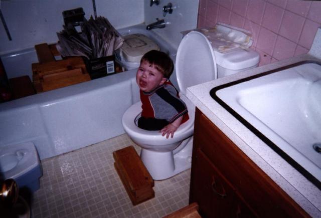 toilet kid