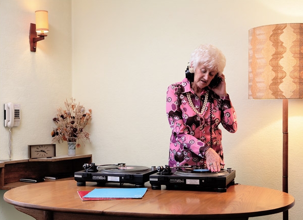 Old Lady DJ