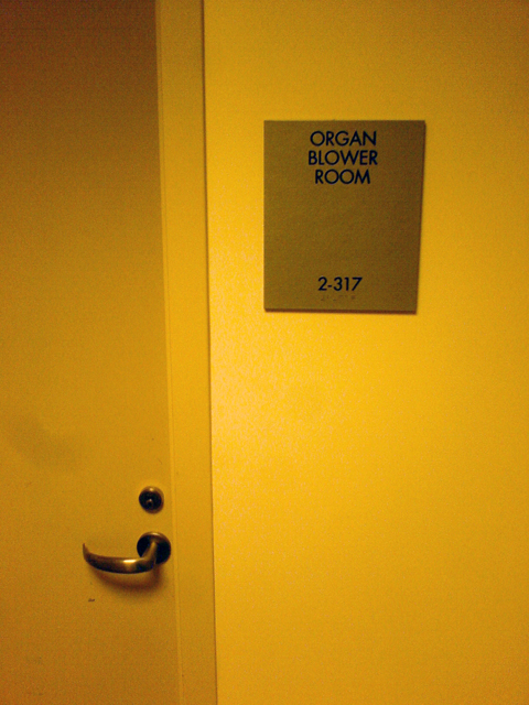 Organ Blower Room