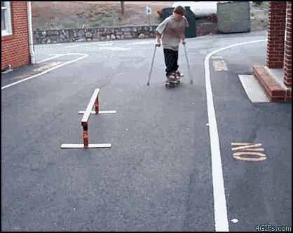 Handicapped Skater