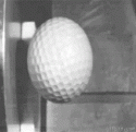 golf ball impact
