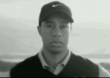 Tiger Woods Stare